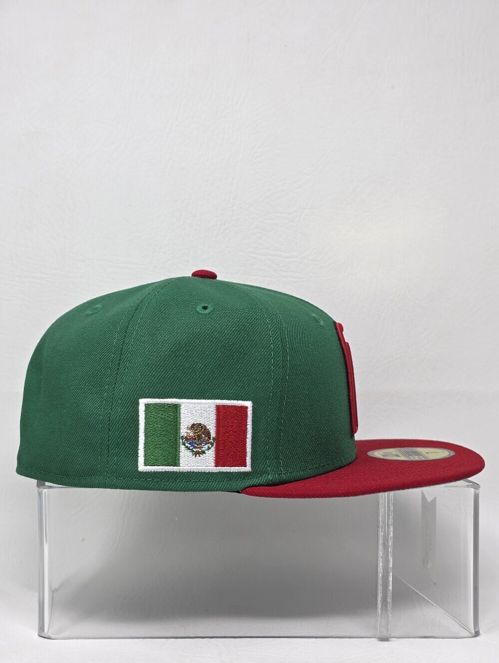 New Era 59Fifty Mexico Fitted Hat Size 7 1/2 Green Red WBC 2026 Baseball New - Picture 3 of 10